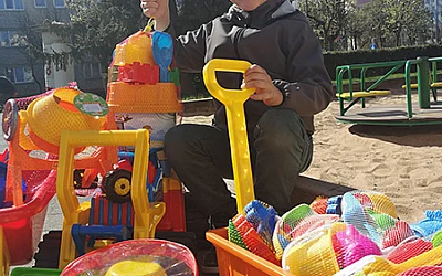 Jautrām rotaļām smiltīs