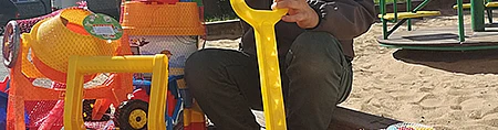Jautrām rotaļām smiltīs