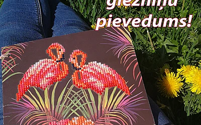 Kristāla glezniņu pievedums