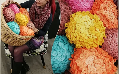 Jaunums! Alize Puffy Fine Ombre Batik dzija