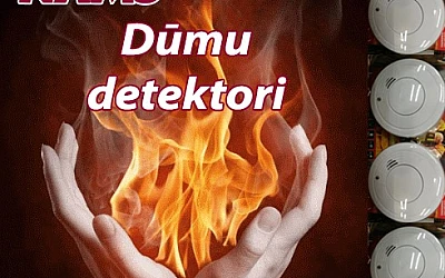 Atlaide dūmu detektoriem!
