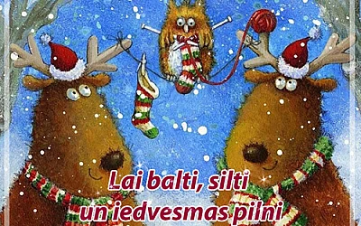 Priecīgus Ziemassvētkus!