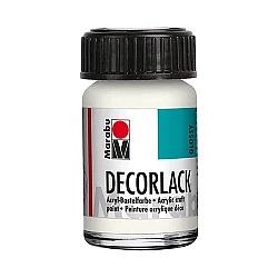 Decorlack Akrila krāsa - balta (15 ml)