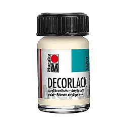 Decorlack Akrila krāsa - ziloņkaula (15 ml)