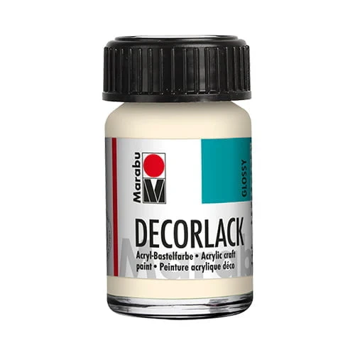 Decorlack акриловая краска - цвет слоновой кости (15 мл)