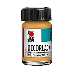 Decorlack Acrylic Paint - Metallic Gold (15 ml)