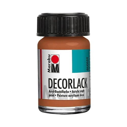 Decorlack Akrila krāsa - metāliska vara (15 ml)