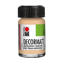 Decormatt Akrila krāsa - miesaskrāsas (15 ml)