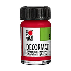 Decormatt Akrila krāsa - ķiršu (15 ml)