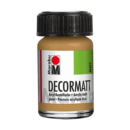 Decormatt акриловая краска — песочная (15 мл)
