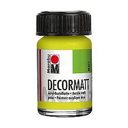 Decormatt Akrila krāsa - rezēda (15 ml)