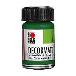 Decormatt Akrila krāsa - olīvzaļa (15 ml)