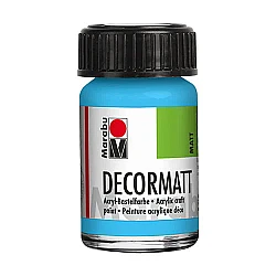 Decormatt Akrila krāsa - zila (15 ml)