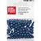 Wooden Beads - Dark Blue (6 mm, 125 pcs)