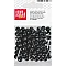 Wooden Beads - Black (8 mm, 85 pcs.)