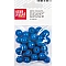 Wooden Beads - Blue (12 mm, 30 pcs)