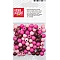 Wooden Beads – Rose and Pink Mix (8 mm, 85 pcs)