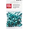 Wood Beads - Turquoise Mix (8 mm, 85 pcs)