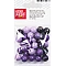 Wooden Beads – Purple Mix (12 mm, 30 pcs)