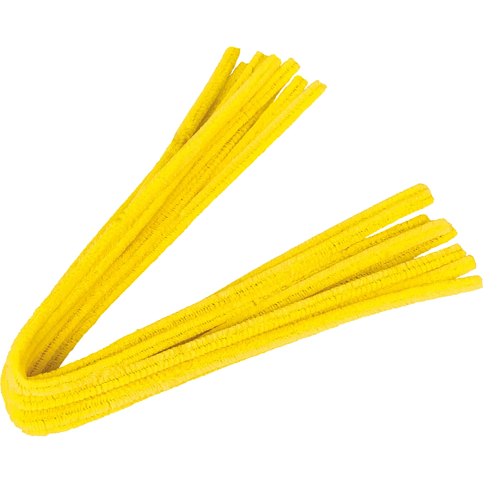 Pūkainās stieples (10 gb.) - dzeltenas