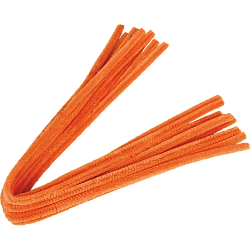 Pūkainās stieples (10 gab.) - oranžas