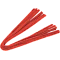 Fluffy Wires (10 pcs) - Bright Red