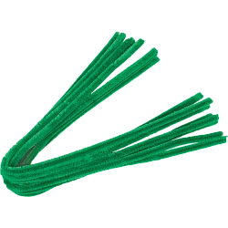 Pūkainās stieples (10 gab.) - zaļas