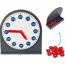 Clock with Removable Numbers