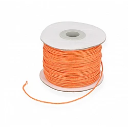 Vaskota kokvilnas aukla, oranža, 1 mm, 100 m