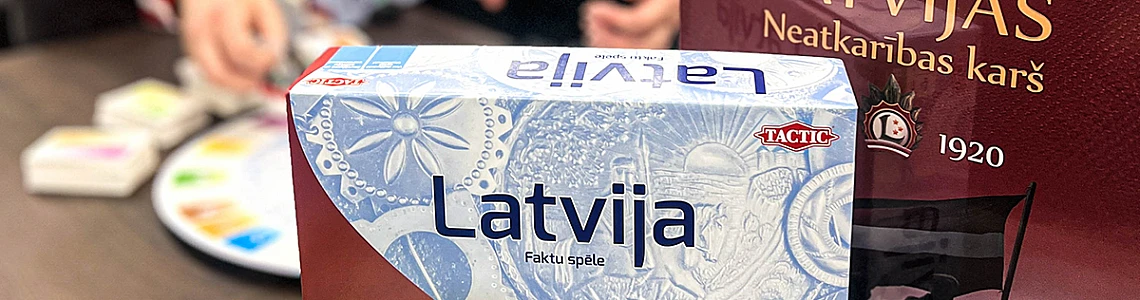 Board games about Latvia!