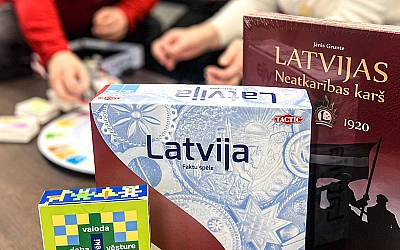 Galda spēles par Latviju!