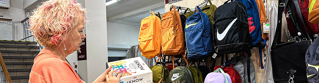 Kanclers' computer and bicycle have found their owner!