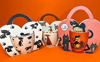 Mjau, krūzītes ar kaķiem!