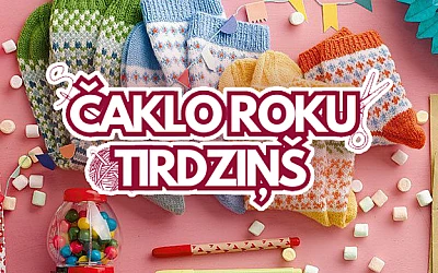 "Čaklo roku tirdziņš" visiem rokdarbniekiem!