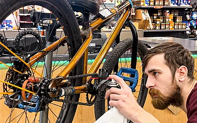 Kā ieziemot velosipēdu?