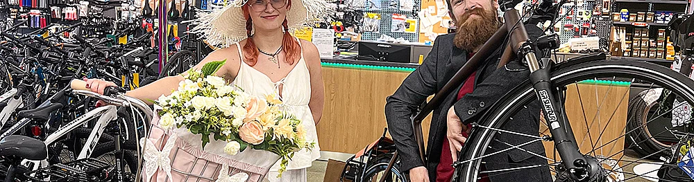 Kāzu bums arī velo nodaļā!