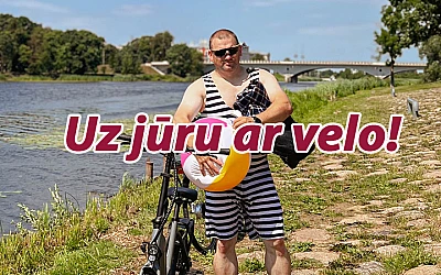 Uz jūras svētkiem ar velo!
