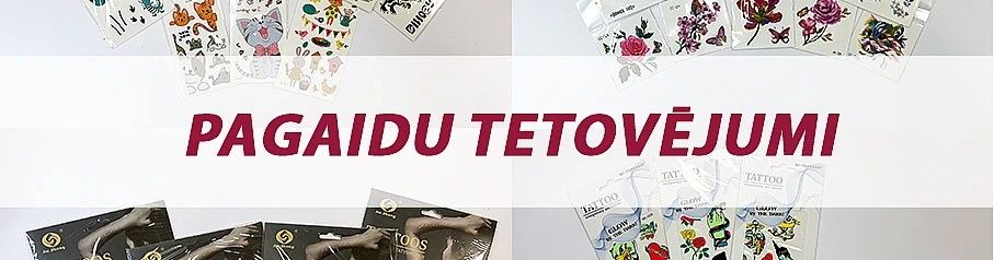 Pagaidu tetovējumi!