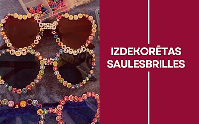 Izdekorētas saulesbrilles!