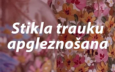 Stikla trauku apgleznošana!