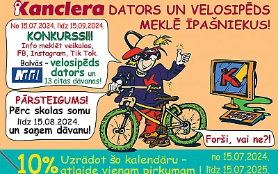 Kanclers computer and bicycle are looking for owners!