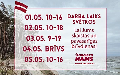 Opening hours during the May holidays