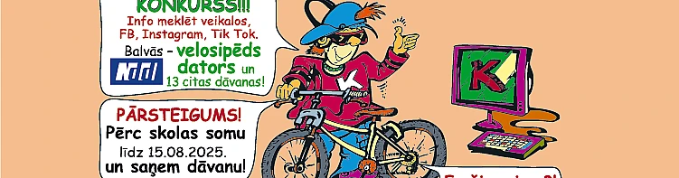 Kanclers’ laptop and bicycle are looking for their owners – 2025!