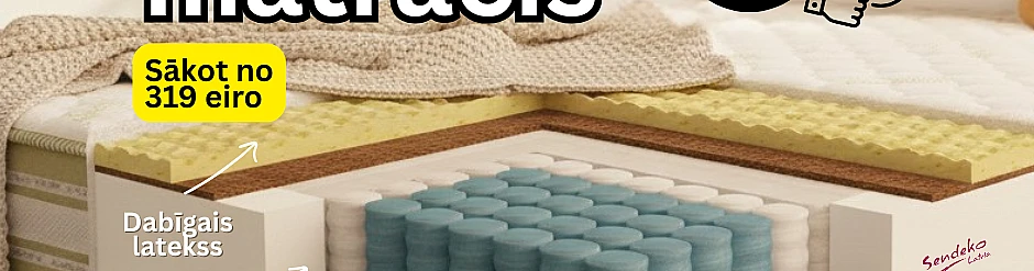 AIR ECO – mūsu klientu visbiežāk izvēlētais matracis!