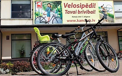 Bike rental in Jelgava – Kanclers cycling season