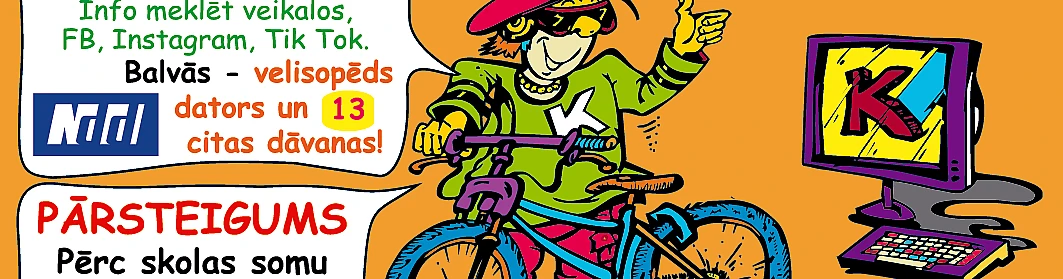 Konkursa „Kanclers” dators un velosipēds meklē īpašniekus!” noteikumi