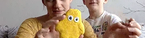 Lieldienu dekoriņi ar Foam Clay